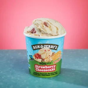 Ben & Jerry's Strawberry Cheesecake Ice Cream